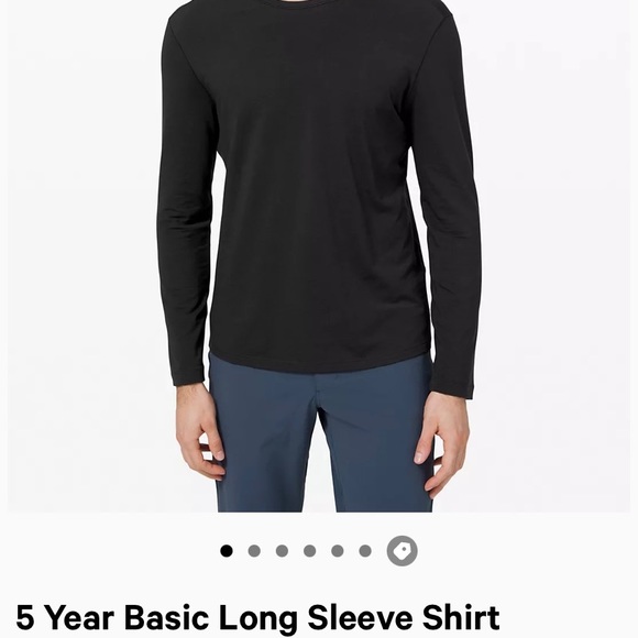 Men’s Lululemon 5 year Basic Long Sleeve - Picture 1 of 4